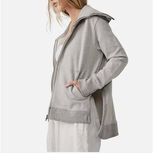 Free People baseline zip up sweater